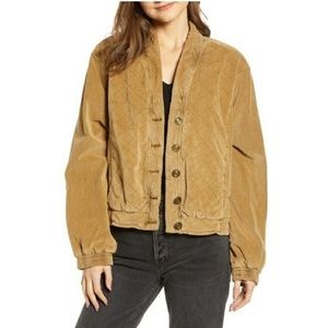 Free People Main Squeeze Quilted Jacket Women’s Size Small